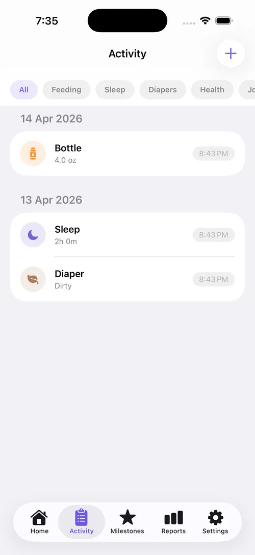 BabyTracker Health