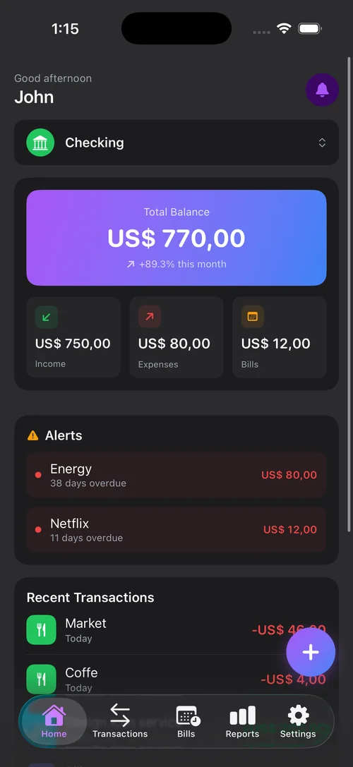 FinFlow Dashboard